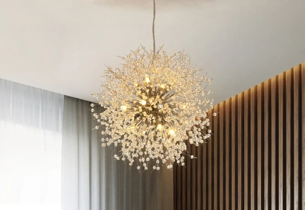 boho crystal chandelier